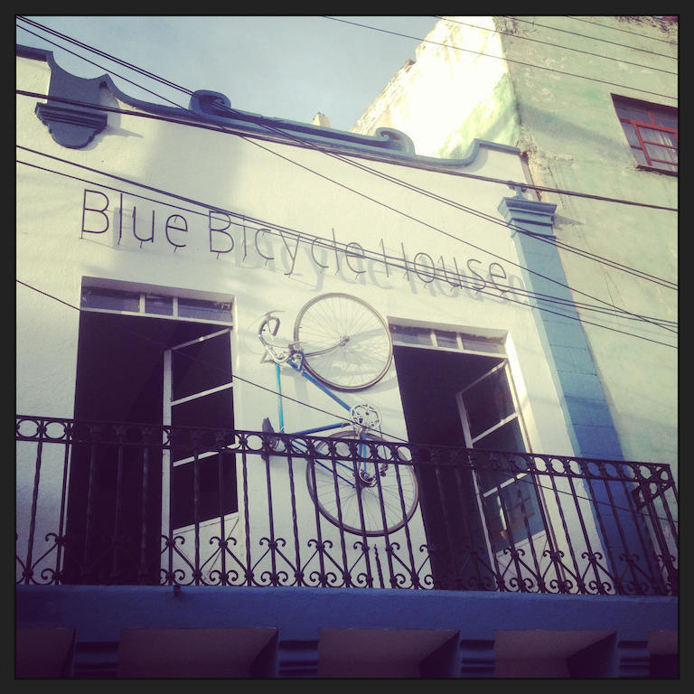 케레타로 Blue Bicycle House 호스텔 외부 사진
