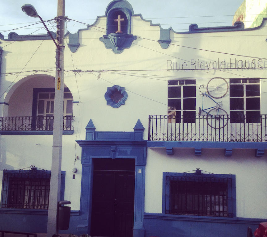케레타로 Blue Bicycle House 호스텔 외부 사진